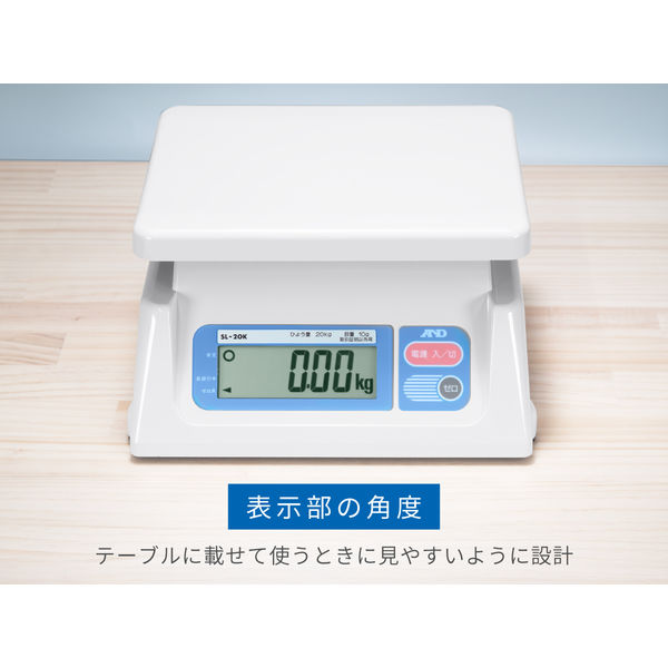 デジタルはかり SL5000JA≪ひょう量:5000g 最小表示:2g≫ SL デジタルはかり SL5000JA≪ひょう量:5000g 最小表示:2g≫ SL