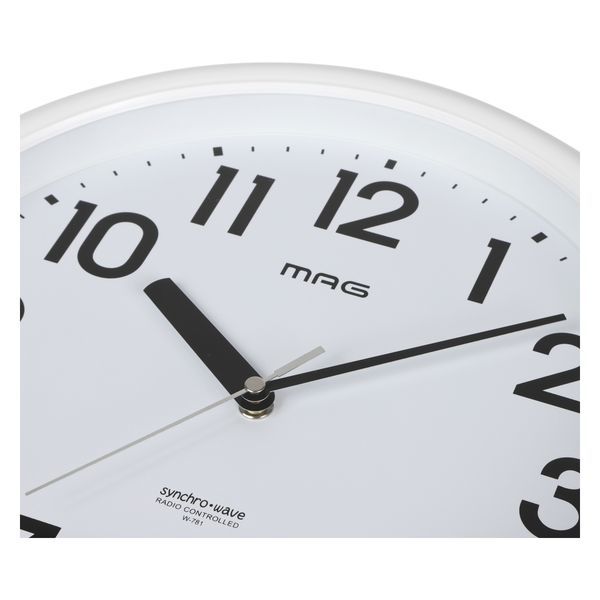 第一電波工業　W721　新品未開封品 ノア精密 MAG 電波時計 ガードマン ホワイト W-785 WH-Z 1個