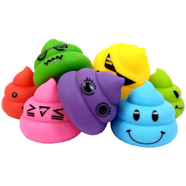 昭和のうんちくん　プニュプニュ　14個色んな表情があります　色は9色 Amazon | ぷかぷかうんちくん金銀バージョン 50個セット | 縁日用品