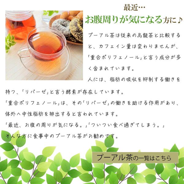 TokyoTeaTrading 世界のお茶巡り プーアル茶 1袋（20バッグ入