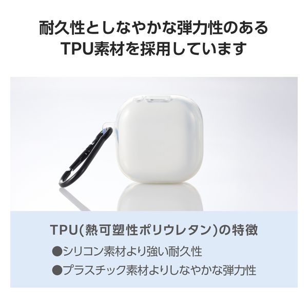 SONY LinkBuds Open ワイヤレスイヤホン　ケース付 SONY LinkBuds Open ワイヤレスイヤホン ケース ソフト クリア