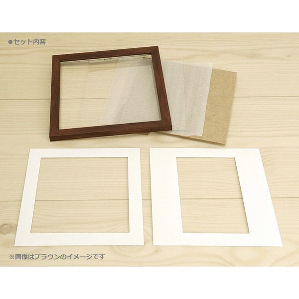 万丈 3WAYましかくフレーム 15角 106212 1枚（直送品） - アスクル