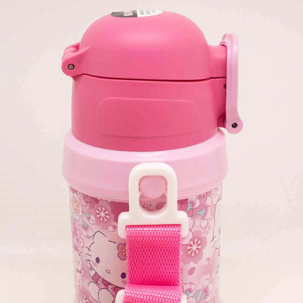 オーエスケー 水筒 450ml ストロー付ステンレスボトル ハロー