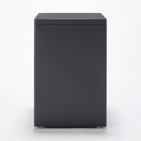 無印良品 スチールキャビネット ダークグレー 幅39．5×奥行