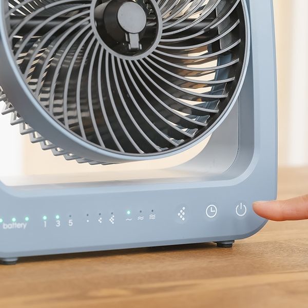 トップランド コードレスミストFAN ブルーグレー SF-DFM10 BG トップランド コードレス ミストFAN ブルーグレー SF-DFM10 BG