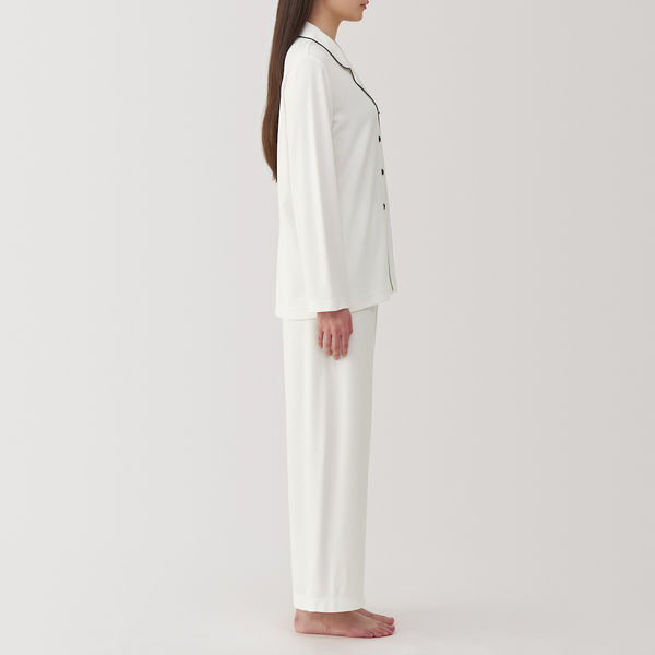 【限定セール！】 レディース】無印良品 婦人 脇に縫い目のない なめらか ルームウェア・パジャマ