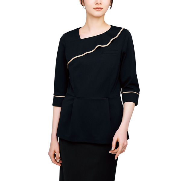 カーシーカシマ ENJOYNoir 七分袖プルオーバー Noir Tops ブラック M