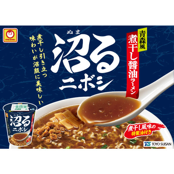 マルちゃん 沼るニボシ青森風煮干し醤油ラーメン 69g 1セット