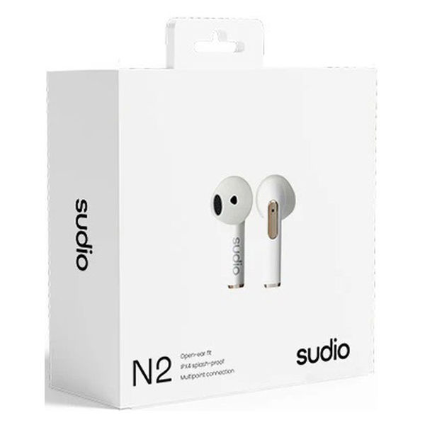 Sudio SudioワイヤレスイヤホンN2 ホワイト SD-1312 1個（直送品