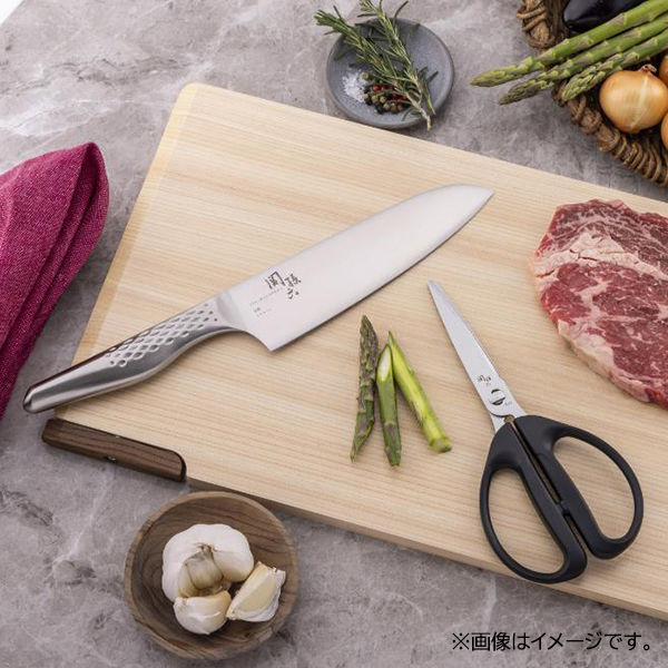貝印 2点セット 三徳包丁 165mm キッチンバサミ 関孫六 匠創