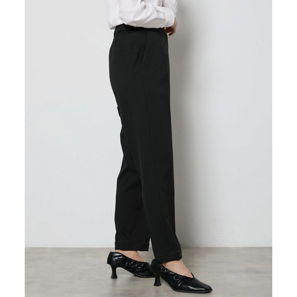 MARK&LONA ブラックボックス パンツ サンプルセール商品 M相当 ボンマックス テーパードパンツ ブラック 17号 AP6260 AP6260-16