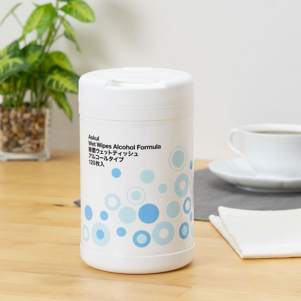 オリジナルボトルウェットティッシュアルコール除菌 除菌シート詰替 1