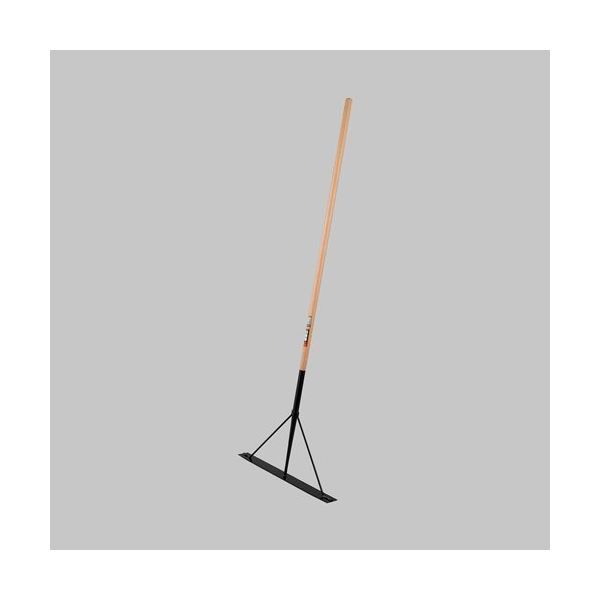 エスコ 600x1750mm レーキ(木柄) EA650RB-14 1個（直送品）