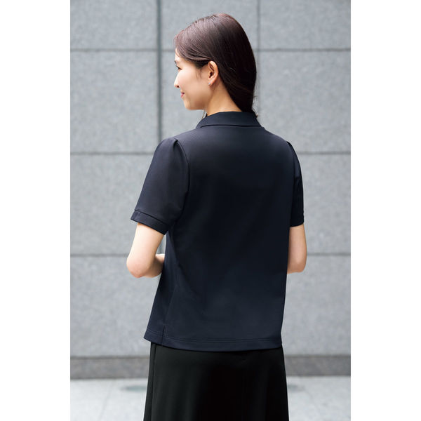 PHEENYレディースポロシャツ　サイズF フォーク 女性用 ポロシャツ FB71505-ネイビー7 FB71505-7-7 1枚