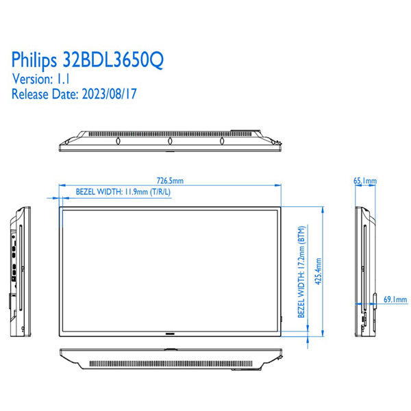 フィリップスフル HD カーブド液晶ディスプレイ32 インチ フル HD カーブド液晶ディスプレイ 328C6QDSK/11 | Philips