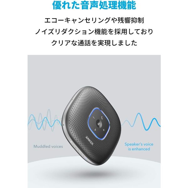 Anker WEB会議用スピーカー PowerConf スピーカーフォン