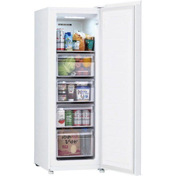 軒先渡し】ハイアール 107L 前開き式冷凍庫 白色 JF-UFS11A(W) 1