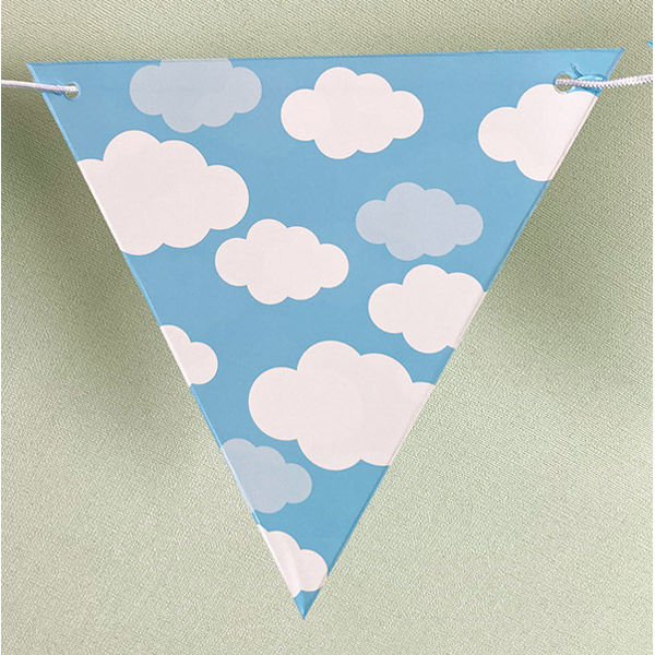 ポップギャラリー(POPGALLERY) 青空ひまわりフラッグガーランド TC2