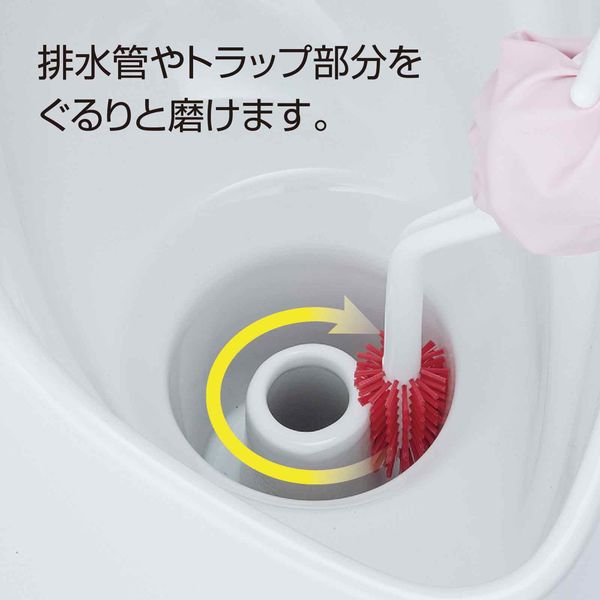 いそふらぼん ページ 柄付ブラシ スポットブラシ ハード ホワイト 41395EC02
