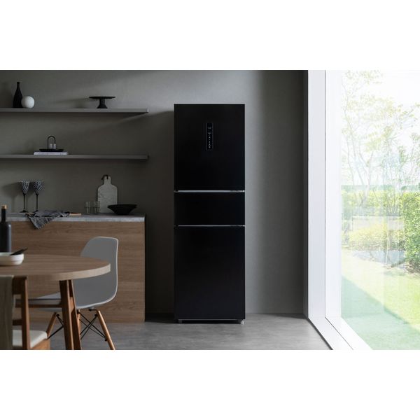 アイリスオーヤマ 冷凍冷蔵庫 235L IRSN-HF24A-B ブラック 1台