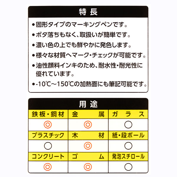 サクラクレパス ソリッドマーカー 黄色 SC-P#3 2個 - アスクル サクラクレパス ソリッドマーカー 黄色 SC-P#3 2個 - アスクル