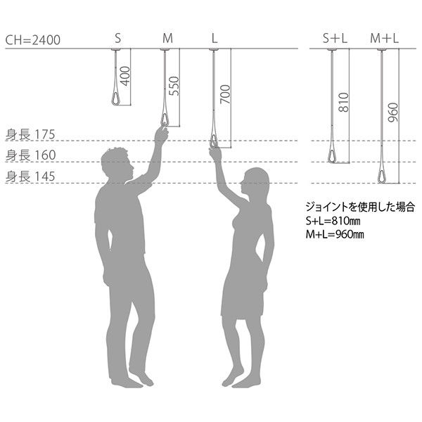 ナスタ エアフープ（室内物干金物）ブラック×グレー KS-NRP020-BKGR（直送品） アスクル