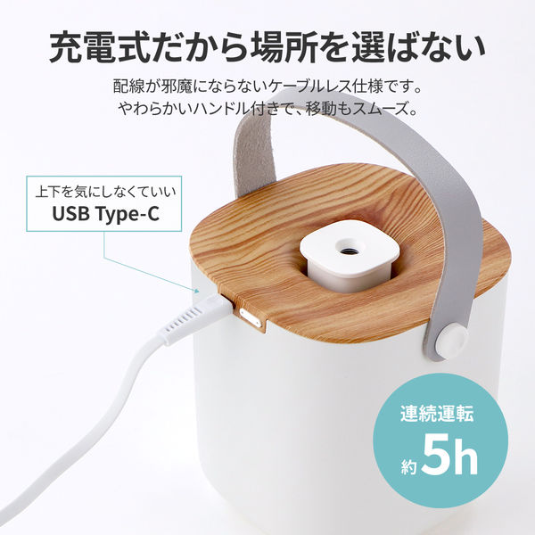卓上型加湿器 透明　ハンドル付き　加湿器 Amazon.co.jp: 【2024新モデル加湿器・USB充電式】加湿器 小型