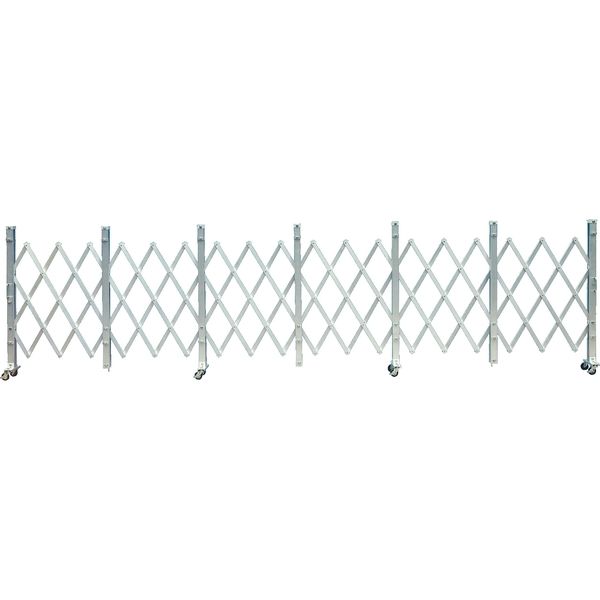 ゲート工業 パネルキャスターゲート Lタイプ 高さ2.0m(柱高1.4m)×間口