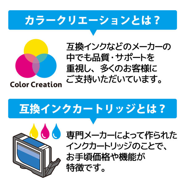 エプソン（EPSON）用 互換インク CC-EIC50LC ライトシアン （ICLC50