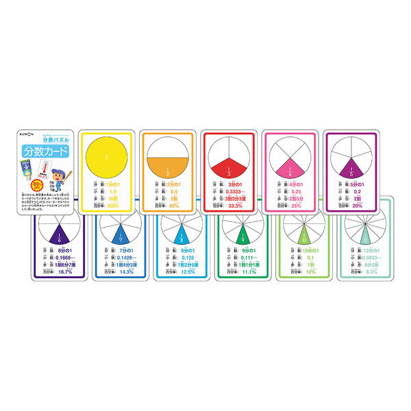 くもん出版 はじめての分数パズル BP-20 1個（直送品） - アスクル