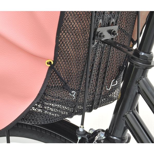 岡製作所 自転車カゴカバー フロント用 ピンク (Vin) RAINBOW-F