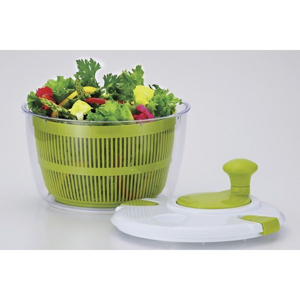 和平フレイズ キッチンアシスト 回転式野菜水切り器２４ｃｍ KR-7339 1個 - アスクル