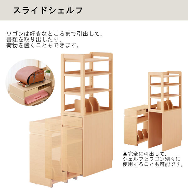 軒先渡し】コイズミファニテック Fit-in Desk スライドシェルフ 幅365