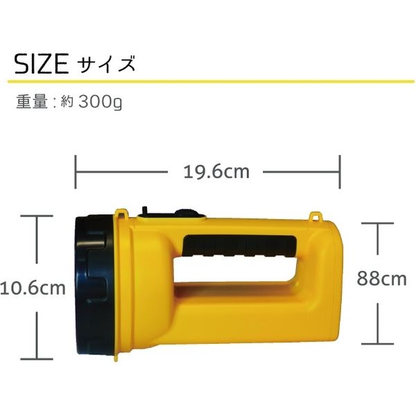 渋谷 3W充電式ハンディライト sk-101 1個 - アスクル