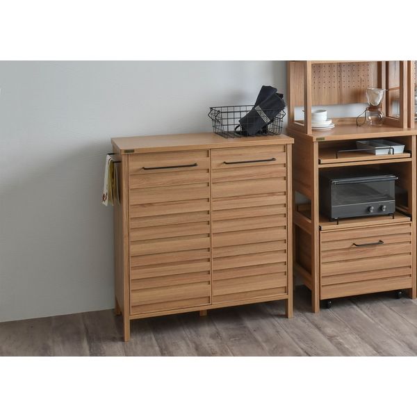 佐藤産業 LAFIKA（ラフィカ） キッチンキャビネット 幅854×奥行400×高