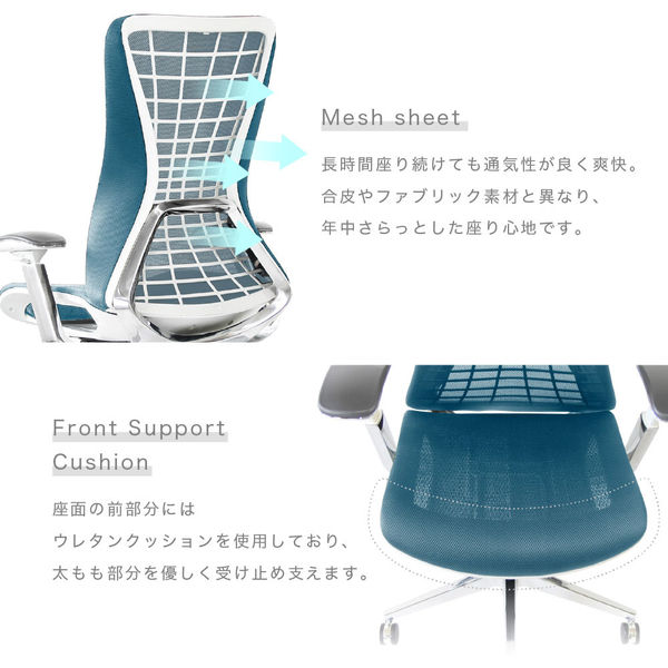 ナイロン樹脂成型品新品未使用　Netforce オフィスチェア　椅子 パソコンチェア　SPD-1A