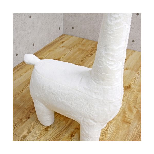 後藤家具物産 アニマルスツール アルパカ ビッグ ホワイト ST