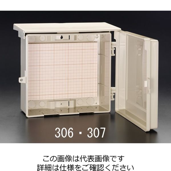 エスコ 195x295mm ウォールボックス EA940CS-302 1セット(3個