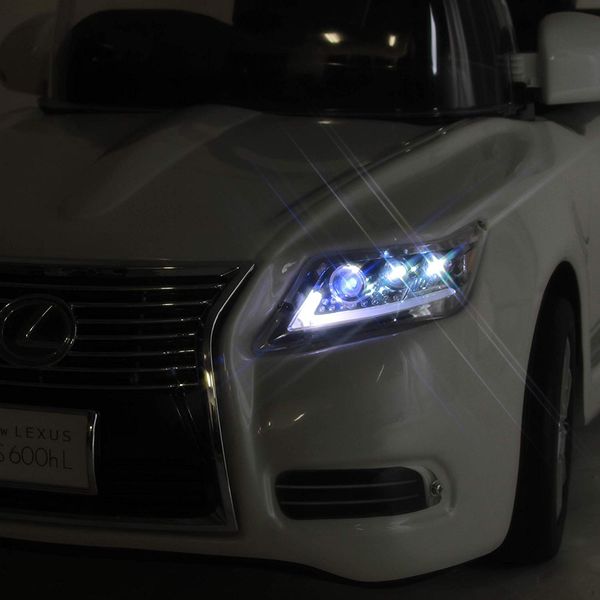 新型 レクサス LS600hL 電動バッテリーカー Pホワイト NLW-B ミズタニ 新型レクサスLS600hL電動ホワイトP 4985404080260