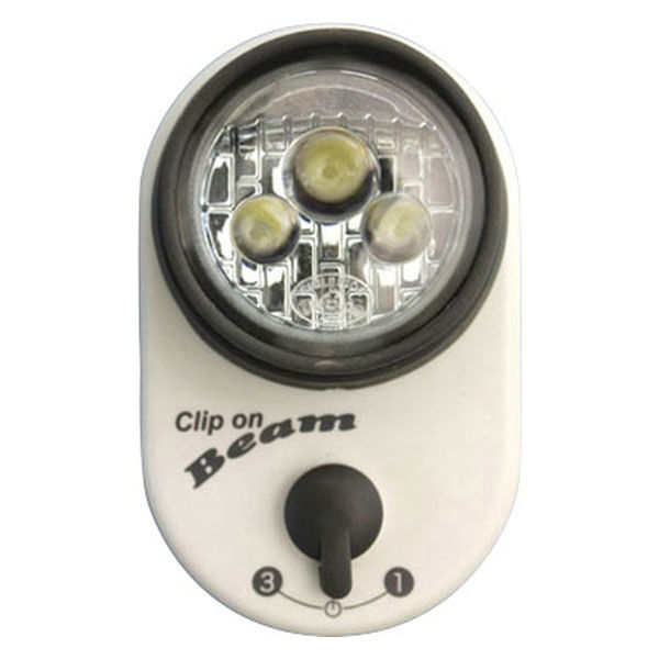 旭電機化成 3LED前カゴクリップライト AKU4304 1個 - アスクル