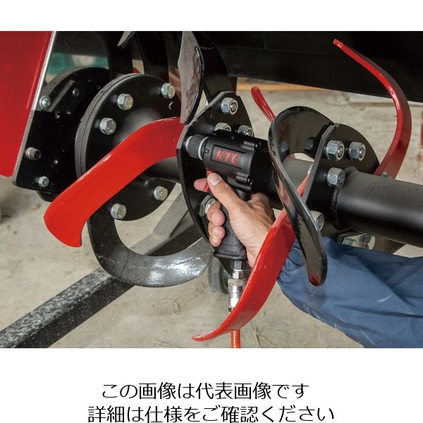 半額販売新品・ストア KTC JAP418 エアインパクトレンチ(バッテリー充電器ケース別売) 本体