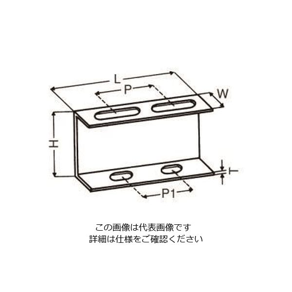 エスコ（esco） 150x 75x40mm 支持架台（ステンレス製） 1セット（2個