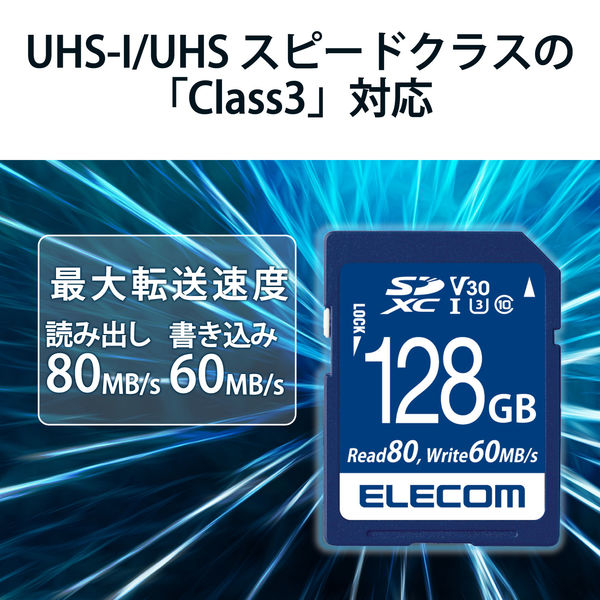 トランセンド SDカード 128GB UHS-I U3 V30 Class10 (最大転送速度100MB s)TS1