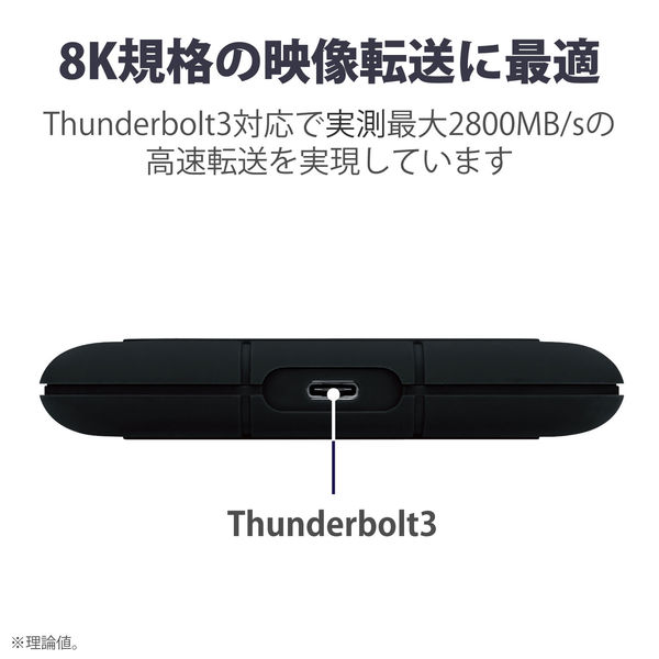 SSD 外付け 1TB ポータブル 5年保証 Rugged SSD STHZ1000800 LaCie 1個（直送品） - アスクル