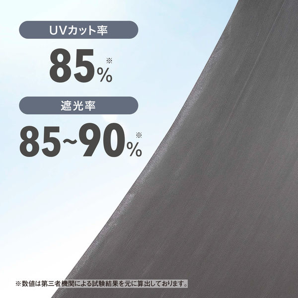 タカショー クールシェード プライム 2000×3000mm チャコールグレー
