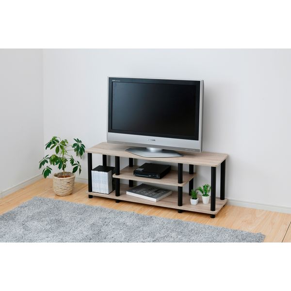 山善 YAMAZEN システムラック TV台 幅1120×奥行300×高さ420mm 山善 YAMAZEN システムラック TV台 幅1120×奥行300×高さ420mm