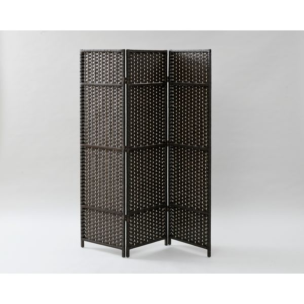 YAMAZEN ペーパースクリーン3連IPS-3(DBR) 1台（直送品） - アスクル