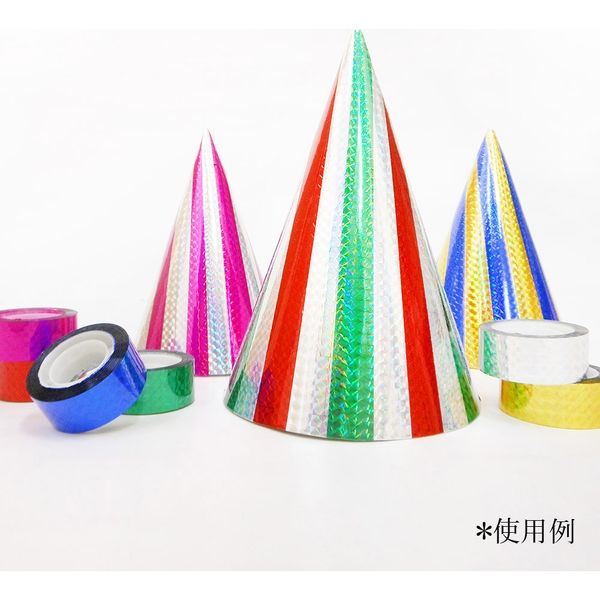 ホログラムテープ3巻セット 金 HOT-G 10個 エヒメ紙工（直送品