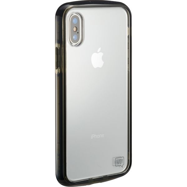 iPhoneケース iPhoneXs/X Ijoy クリアブラック i32Aij08 1個
