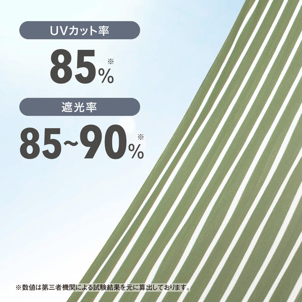 タカショー クールシェード プライム グリーンストライプ 200×400cm GCS-W40GS5 1個（直送品） - アスクル